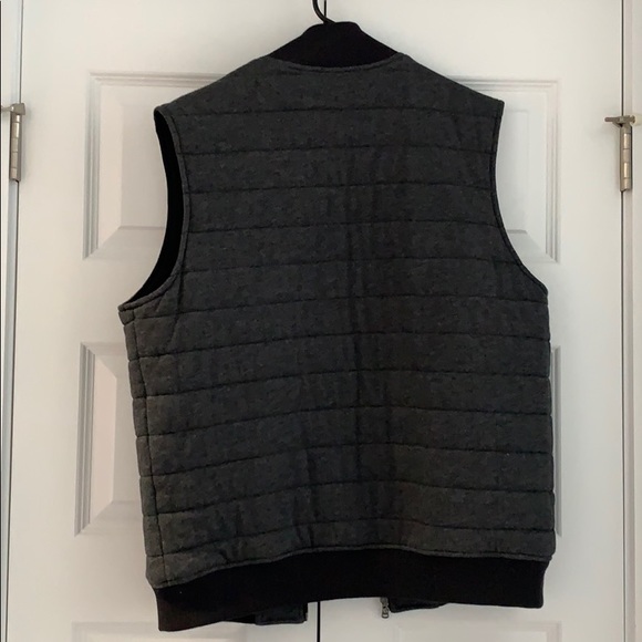 Michael Kors black/Grey zip vest - Picture 4 of 4